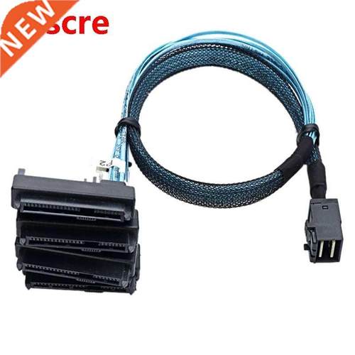 Mini SAS SFF-8643 to 4X29Pin SFF-8482 Hard Disk Server Cable