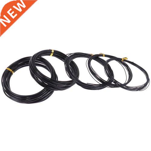 Total 5m (Black) Bonsai Wires Anodized Aluminum Bonsai Train