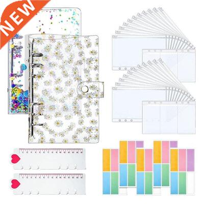 A6 Bin Budget Cover Clear A6 Bin Pockets Expense Budge