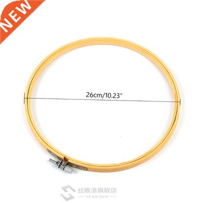 10 Size Sewing Tool Round Wooden Embroidery Hoops Frame Set