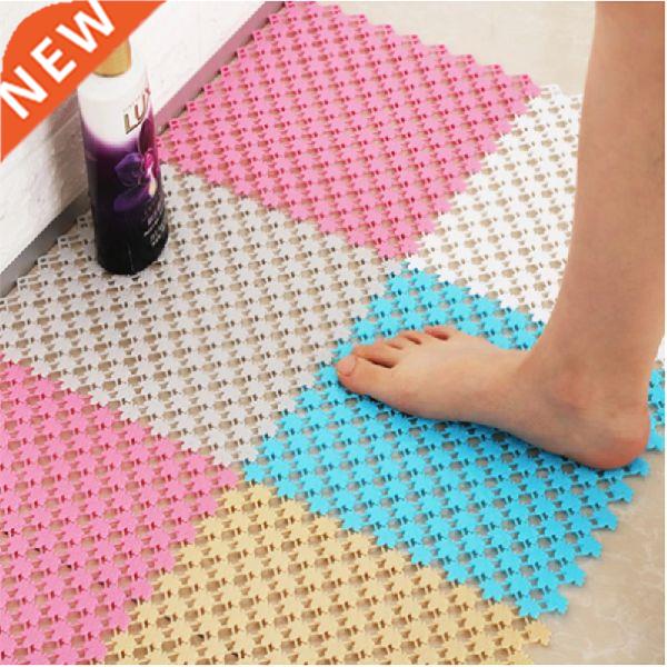 1Pcs Bathroom Anti-Slip Mat Maple Leaf Shape Pvc Plastic
