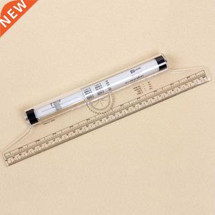 1PC Clear Metric Parallel Multi-purpose Drawing Rolling Rule