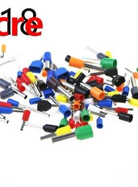100PCS E2518 14AWG Long Tube Insulated End Terminal Wire C