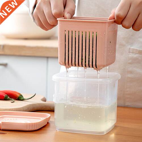 Kitchen Storage Box Refrigerator Keep Fresh Box Vegetable