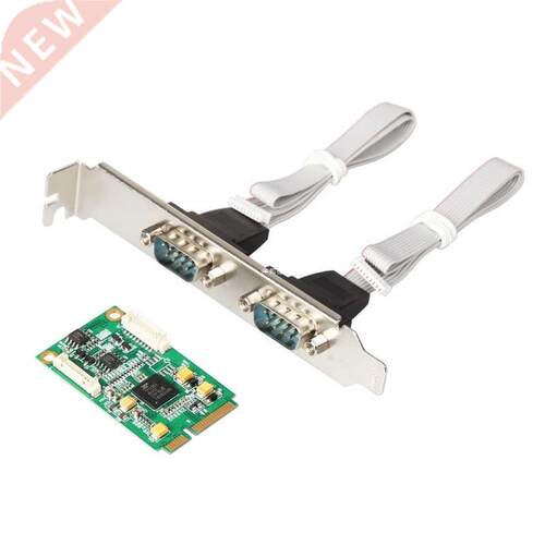 High Speed 2-port RS422 RS485 mini PCI-Express Controller Ca