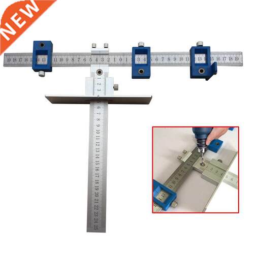 New Aluminum Alloy Drill Guide Sleeve Cabinet Hardware Jig D