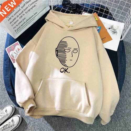 One Punch Anime Hoodie Men 2022 Autumn Fleece Tracksuit Male