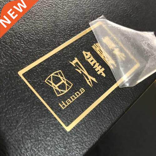 500pcs/pack Custom 3D Logo Metal Stickers Transfer UV Person