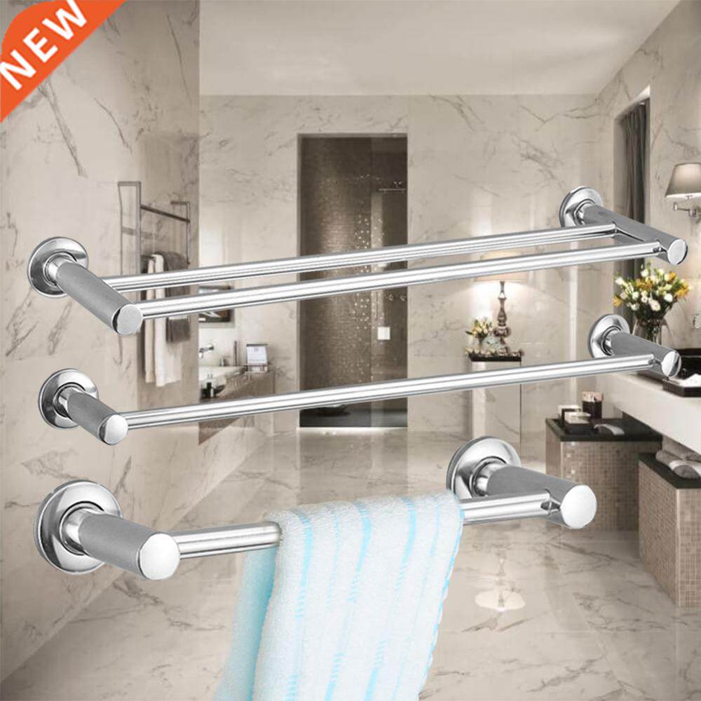 Towel Shelf Wall-Mounted Anti-rust Stainless Steel Bathroom