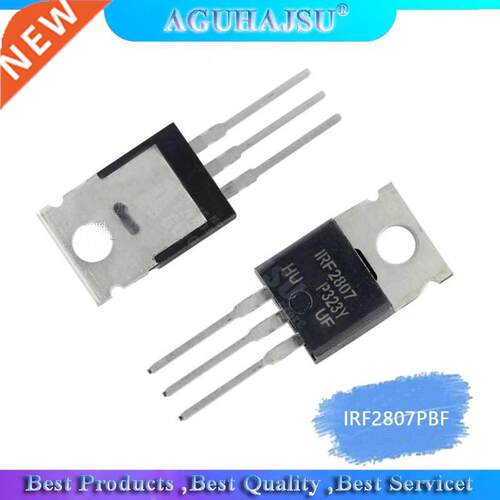 10PCS IRF2807PBF TO-220 IRF2807 TO220 new N-channel 75V/75A