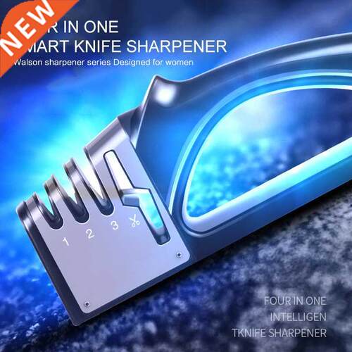 Knife Sharpener 4 in 1 Professional Whetstone Kitchen