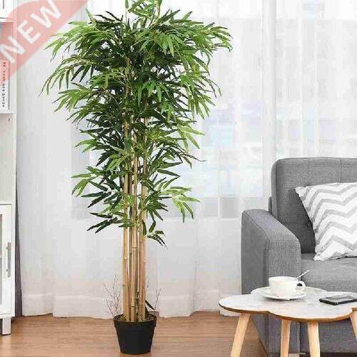 10pcs Simulation Bamboo Leaves props Home Garden Festive