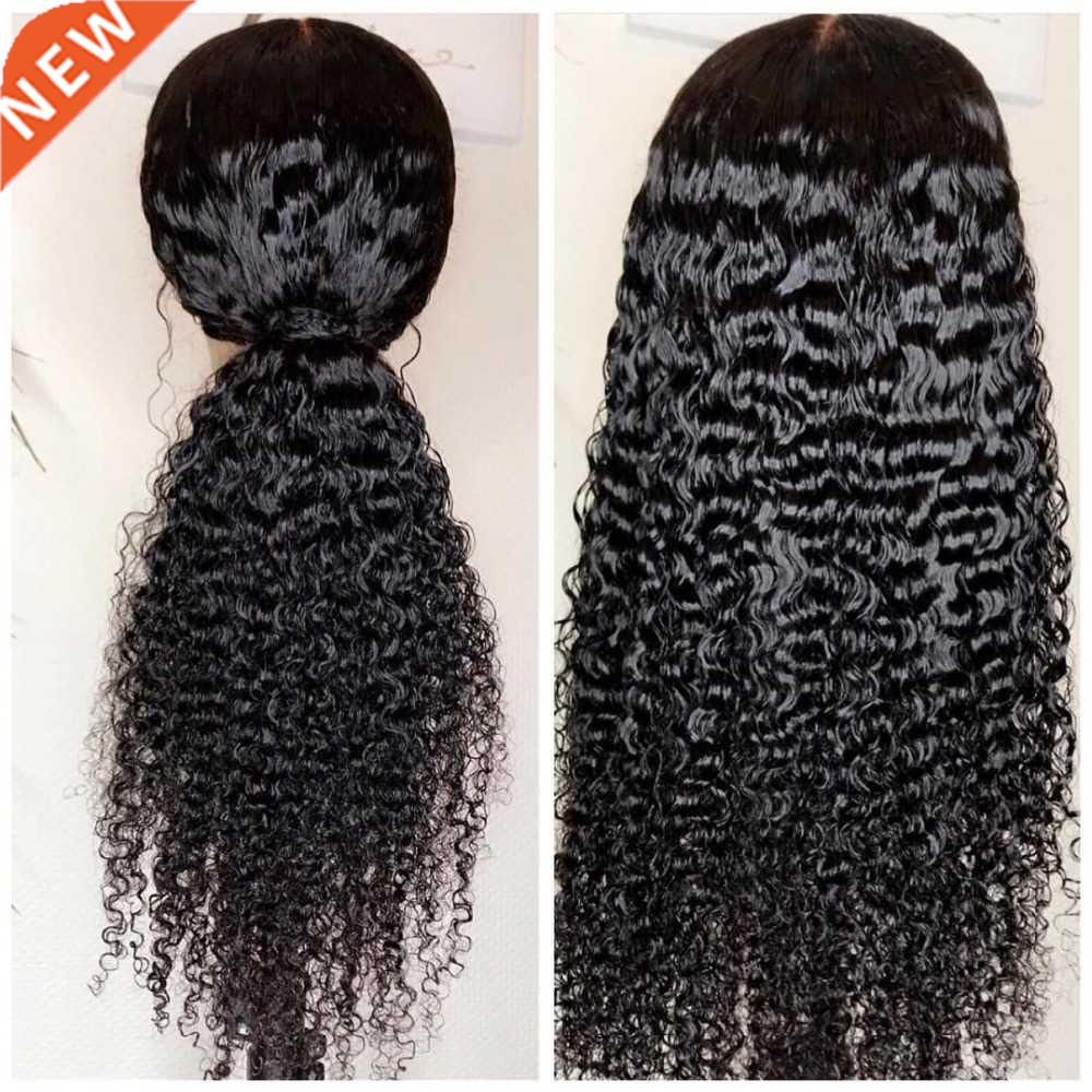 New Kinky Curly Lace Front Fiber Hair Wig Black/Brown/Blonde