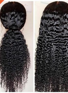 New Kinky Curly Lace Front Fiber Hair Wig Black/Brown/Blonde