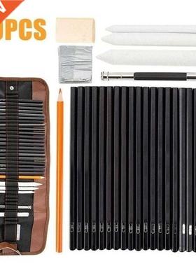 30pcs Drawing Beginner Sketch Set Charcoal Pencil Art Painti