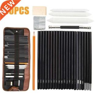 30pcs Drawing Beginner Sketch Set Charcoal Pencil Art Painti