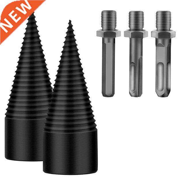 5 in 1 Firewood Log Splitter Drill Bits 42 mm Removable Wood