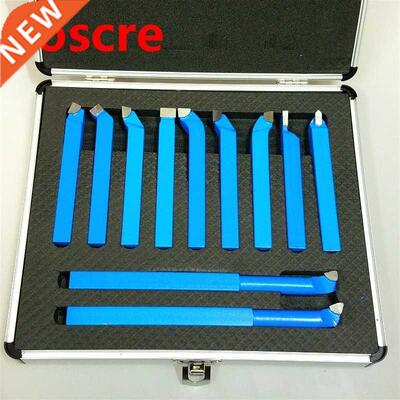 11PCS 10mm Shank Welding Turning Tool Holder Metal Carbide C