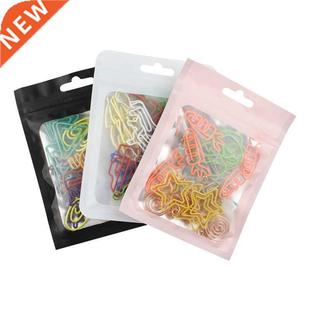 30 PCS Kawaii Clips Bookmark Stationery Scrapbook School bul