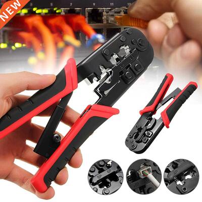 Doersupp Network Crimping Plier Multifunctional Ethernet Net