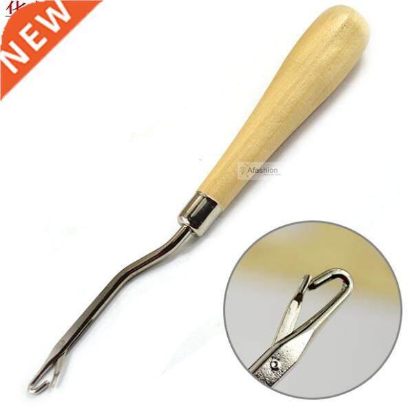 Wood Handle Latch Crochet Hook Hair Weave Needle wigs Knitti