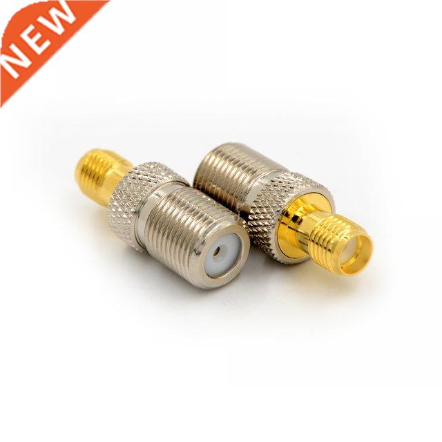 1/2PCS Female F Type Jack To SMA Female Plug Straight RF Coa