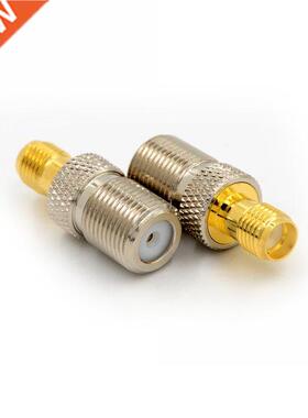 1/2PCS Female F Type Jack To SMA Female Plug Straight RF Coa