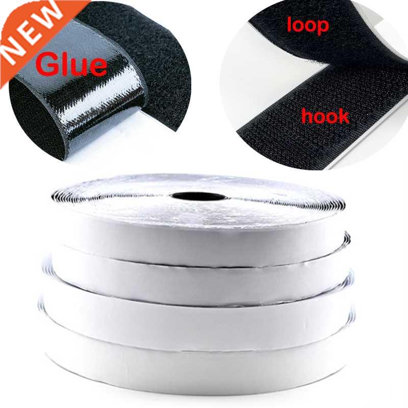5Meter Self Adhesive Fastener Tape Nylon Sticker Disks Hook