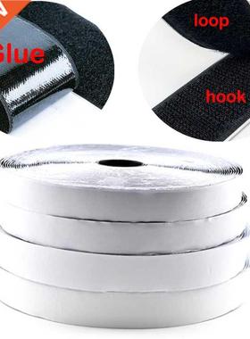 5Meter Self Adhesive Fastener Tape Nylon Sticker Disks Hook