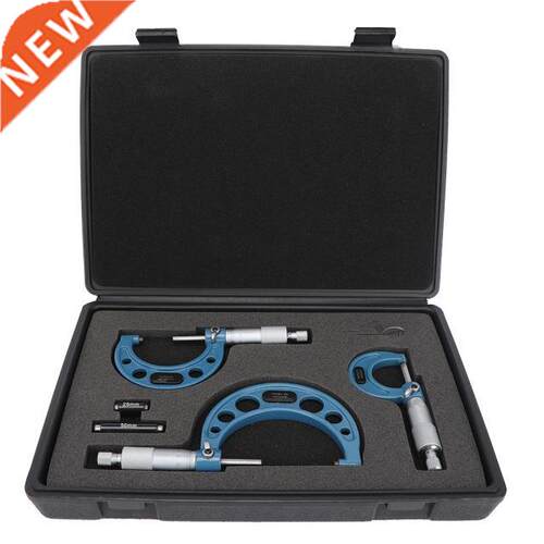 3Pcs Outside Diameter Micrometer Bearing Steel High Accuracy