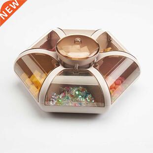 Lotus Fruit Storage Box Dry Fruit Tray Transparent Press