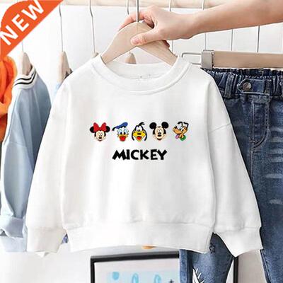 Cartoon Print Mickey Mouse Children Clothes Spring Autumn Lo