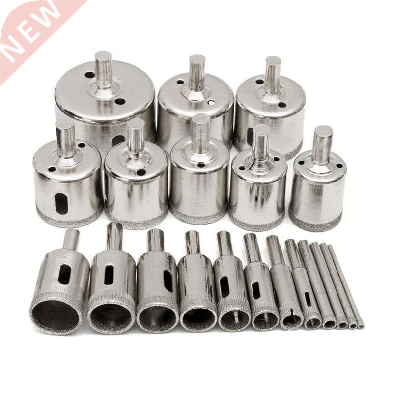20 Pcs 3-50mm Diamond Drill Bits Set Hole Saw Cutter Tool Gl