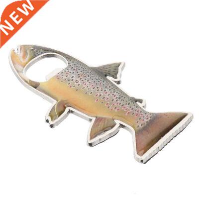 1pc Opener Fridge Stainless Steel Rainow Trout Fish