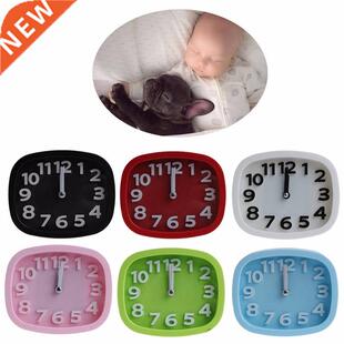 Square Quartz Alar Table Clock Kids Roo Office Hoe Decor