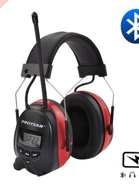 Protear NRR 25dB Hearing Protector Bluetooth AM/FM Radio Ear