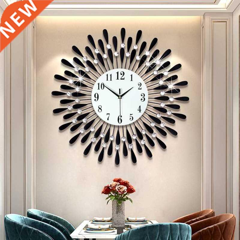 Crystal Sun Mon Style Silent Wall Clock 8X8cm, 2022 New
