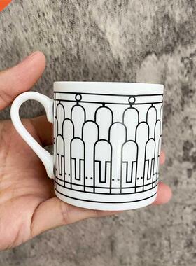 6 pcs set Top Grade Ceramic Espresso Coffee Cup Tea Milk Dri