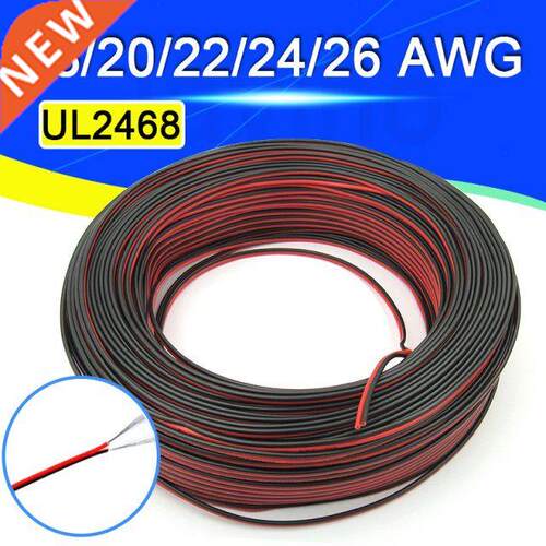 10 Meters Electrcal Wre Tnned Copper 18/20/22/24/26 Gauge