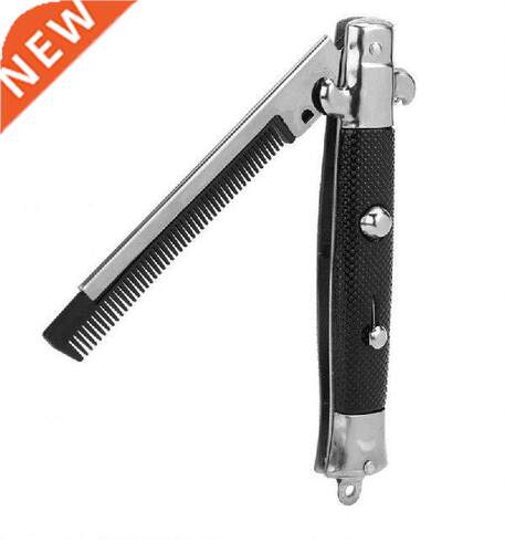 1pcs Foldable Combs Stainless Steel Brushes Hair Trimmer