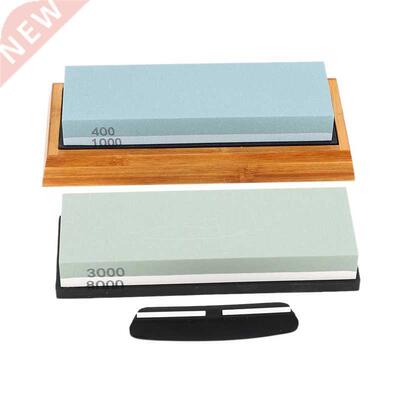 Sharpening Stone Set, Whetstone 2-IN-1 400/1000 3000/8000