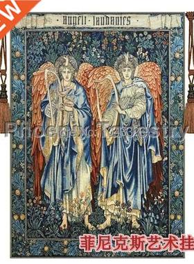 120*85cm ngel ply the zither fshion Home cotton textile