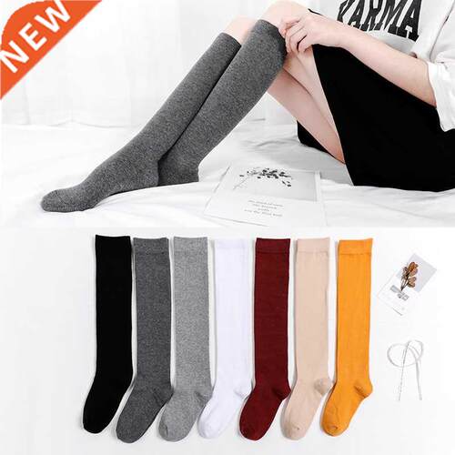 Harajuku Retro Women Cotton Autumn Winter Long Socks Casual