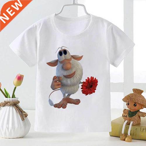 Print Cartoon Baby Clothes Pattern T-shirt Boys And Girls So