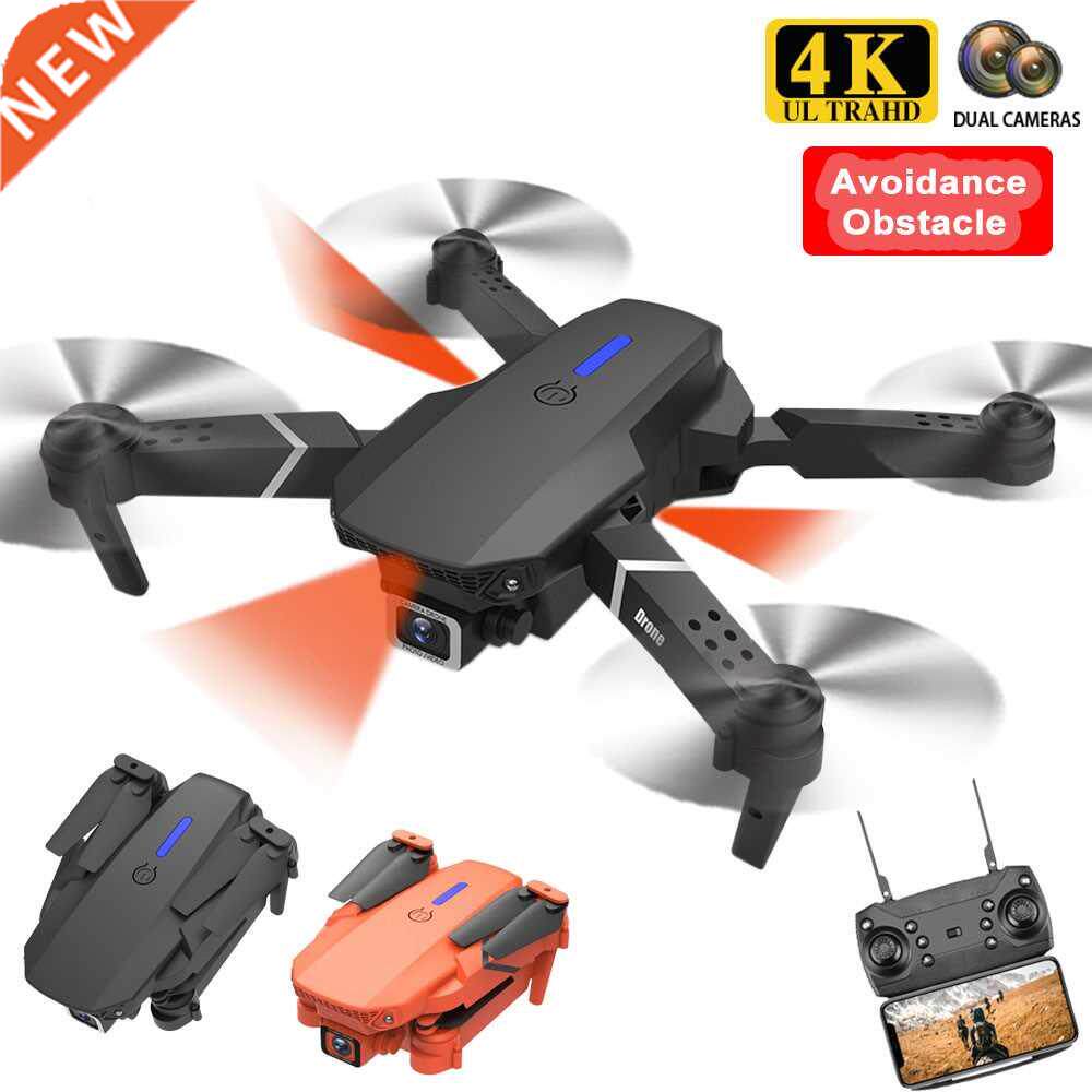 Drone E525 PRO 4K Dul HD Cmer Wifi FPV Professionl Rc Qu