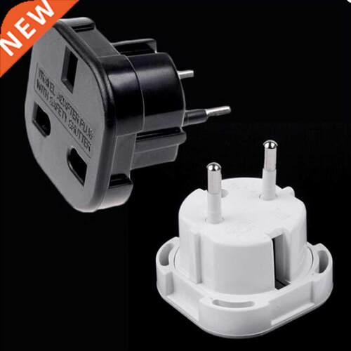 1pcs UK To EU Europe European Universal Travel Charger Adapt