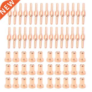 60PCS Extended Long Plasma Cutter Tip Electrodes Nozzles Kit
