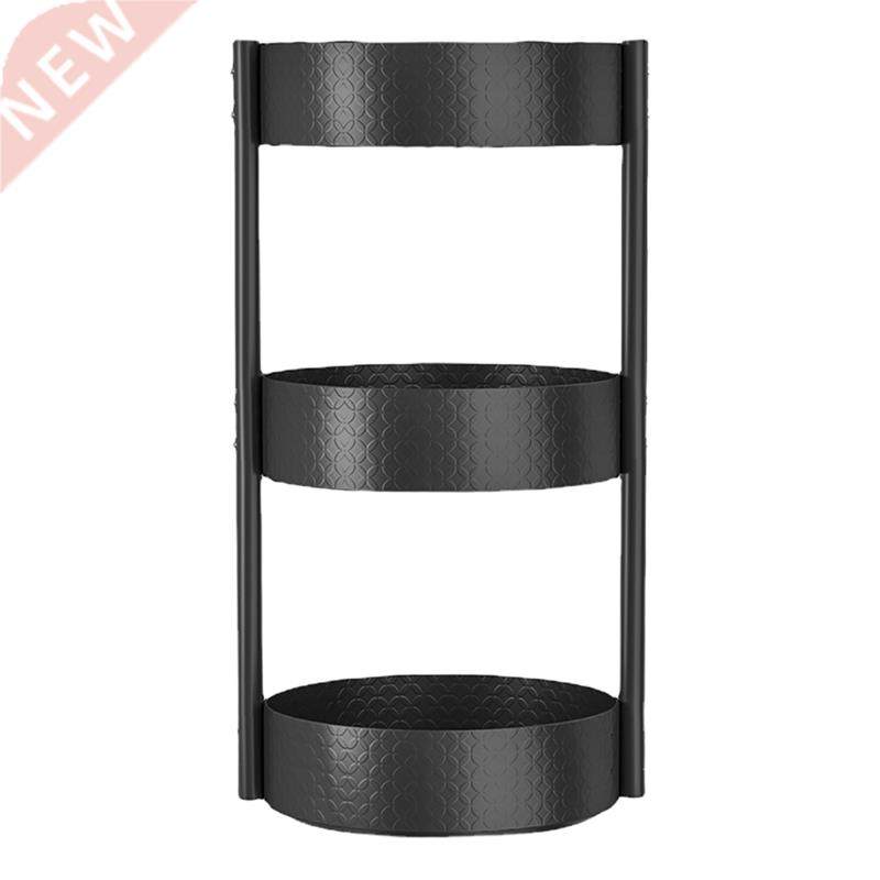 Layer Rotatable Seasoning Racks Round Rotating Organizer