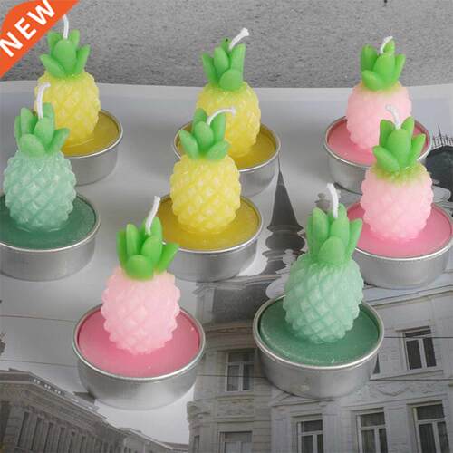 6Pcs Candle Fruit Shaped Cake Candle Happy Birthday Fancy