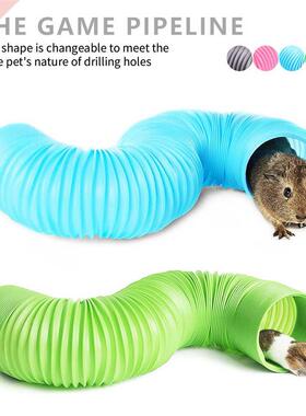 Plastic Small Animals Collapsible Play Tunnel Exercise Tubes